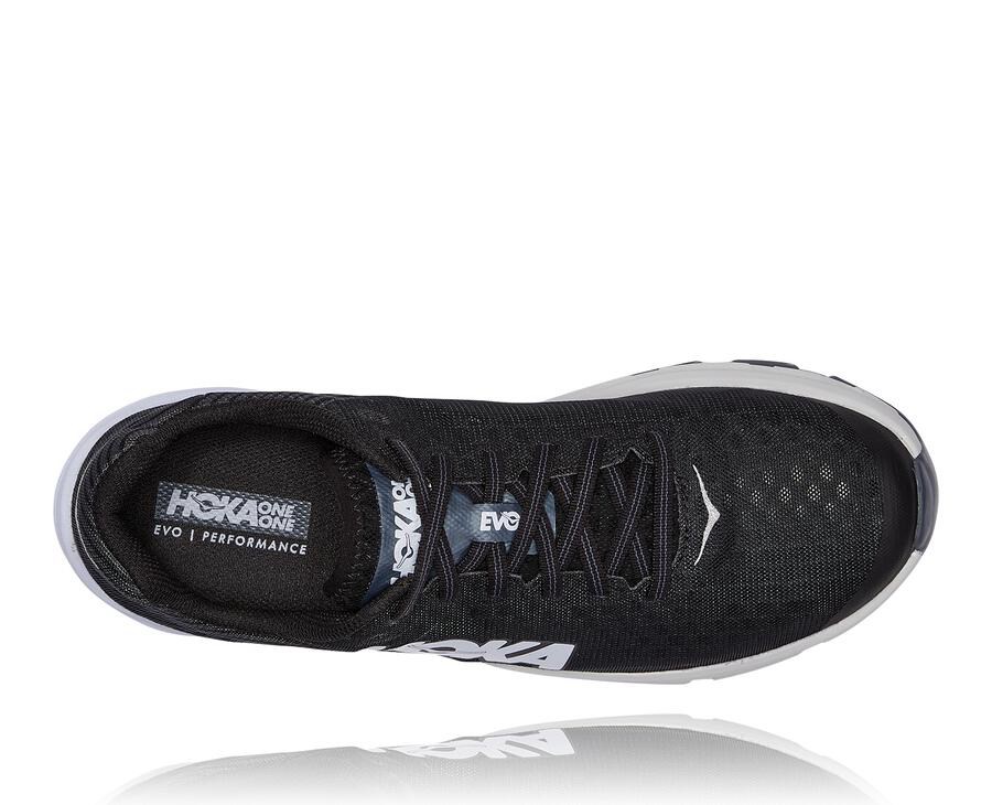 Hoka One One Hardloopschoenen Heren - Evo Carbon Rocket - Zwart/Wit - GX0671458